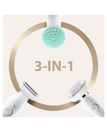 Silk-épil 9 Flex Epilator with Massage Pad